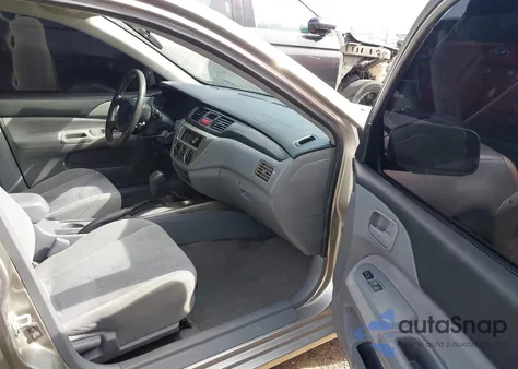 2005 Mitsubishi Lancer Es from USA, damaged, VIN JA3AJ26E65U018209